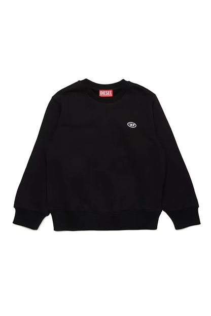 Oval D branded crew-neck sweatshirt