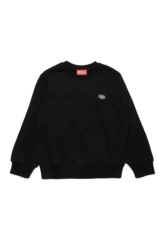 Oval D branded crew-neck sweatshirt