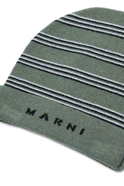Wool-blend Beanie