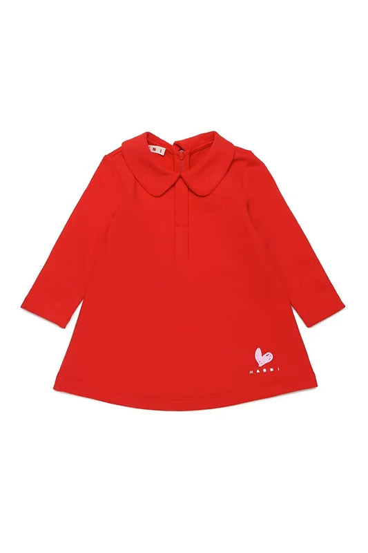 Fleece Collared Dress