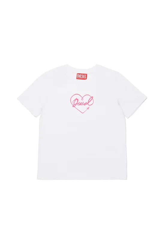 Heart print t-shirt