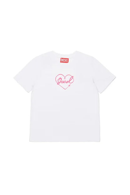 Heart print t-shirt