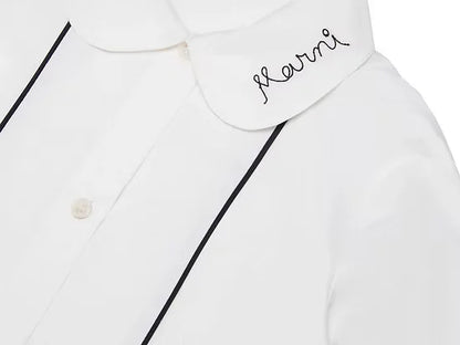 Collared Poplin Shirt