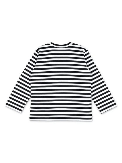 CDG PLAY Stripped T-shirt