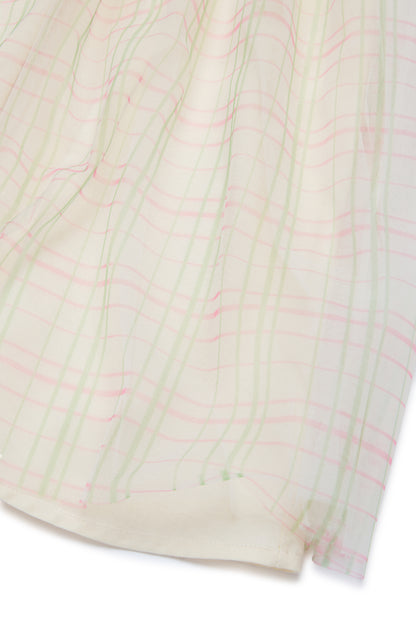 Plaid Tull Dress