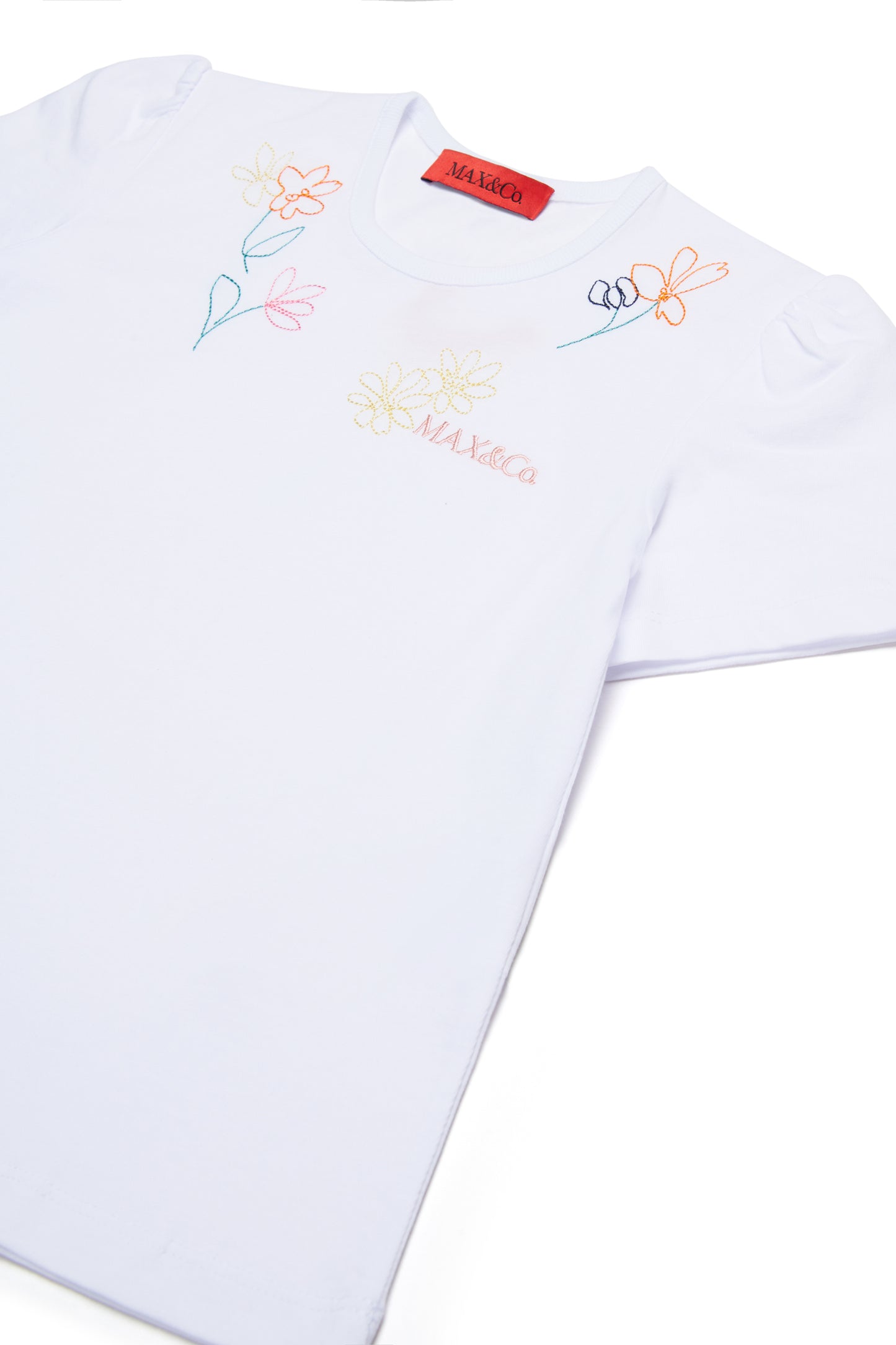 Embroidered Floral T-shirt