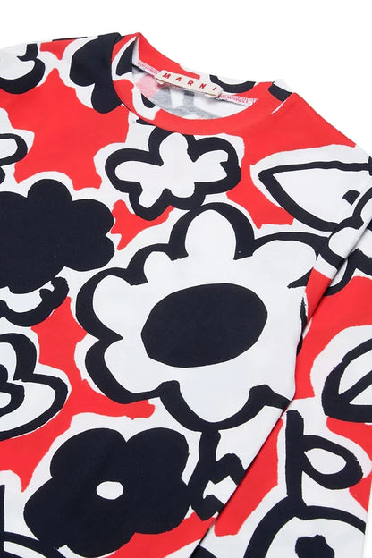 Blossom print long-sleeve t-shirt