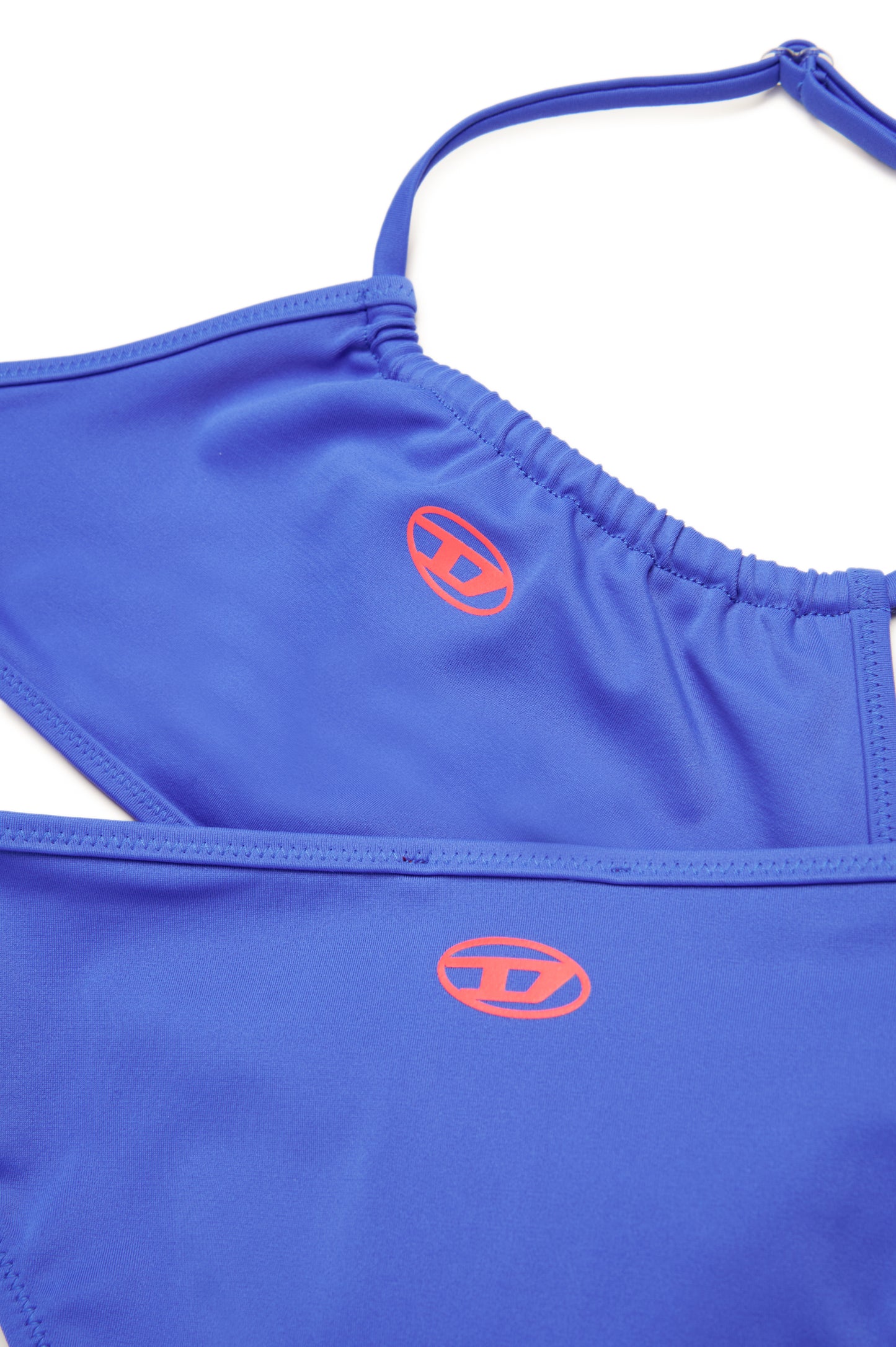Two-piece swimsuit with Oval D Logo