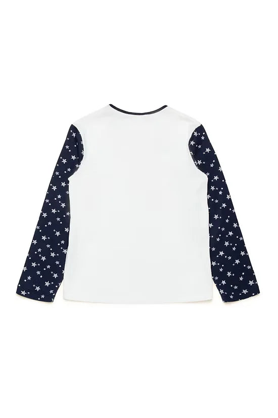 Blossom print long-sleeve t-shirt