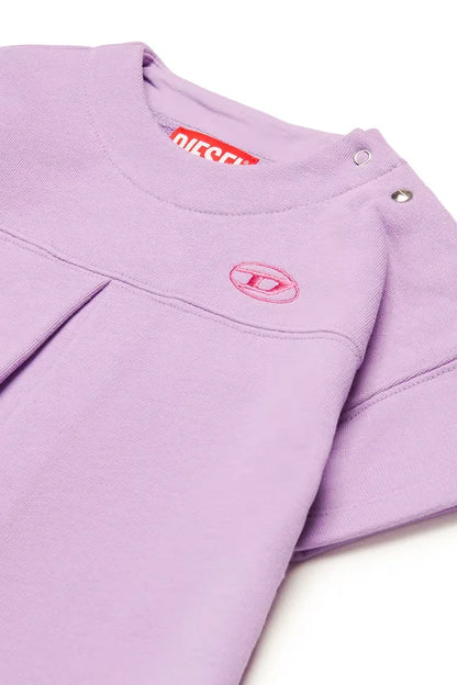 Jersey dress with Oval D Logo