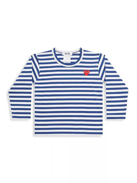 CDG PLAY Stripped T-shirt