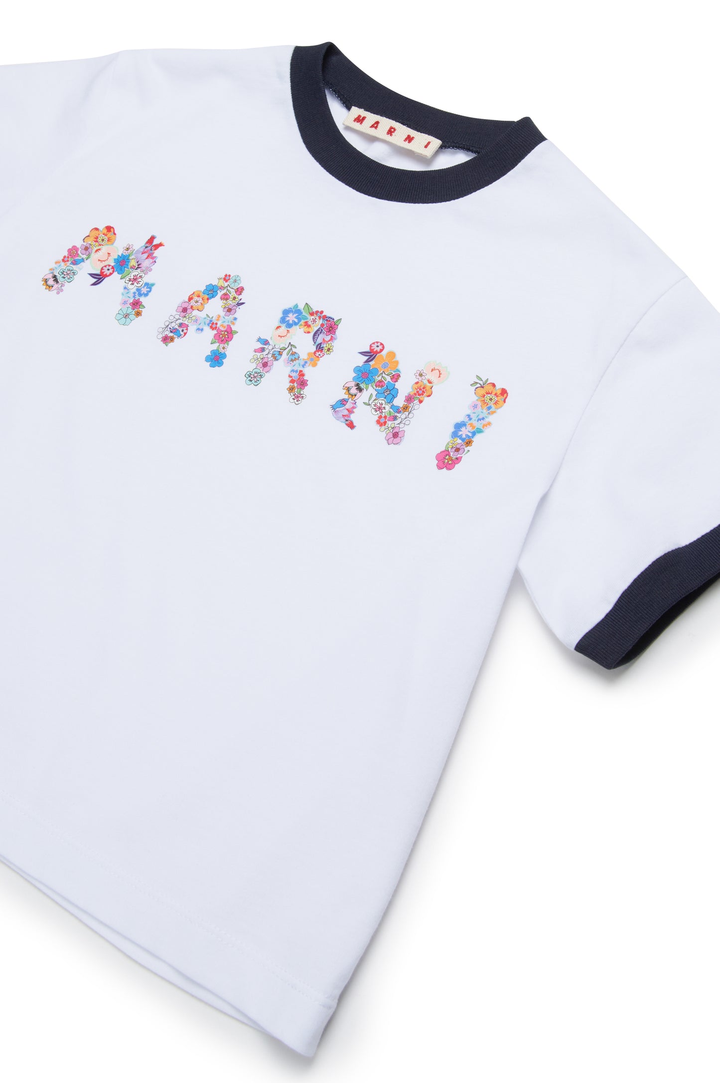 Floral Logo Print T-shirt