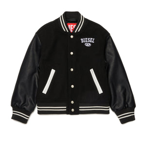 Varsity jacket with Diesel patch