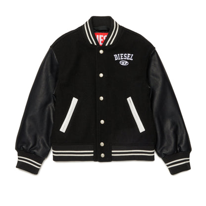 Varsity jacket with Diesel patch