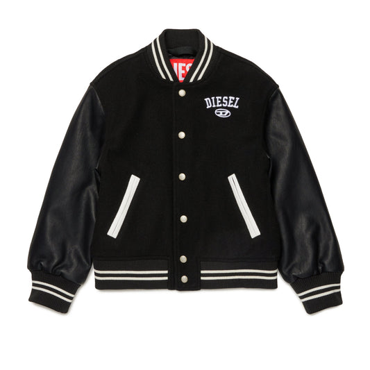 Varsity jacket with Diesel patch