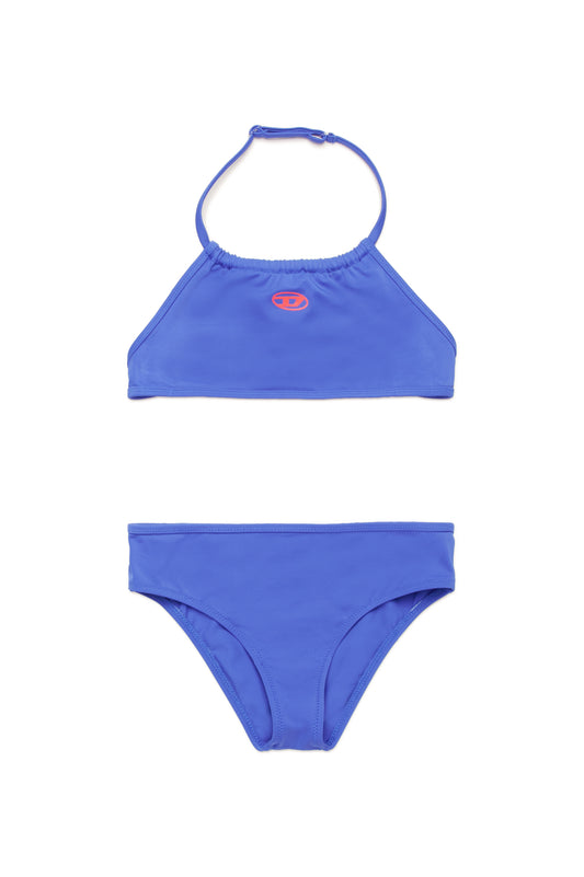 Two-piece swimsuit with Oval D Logo