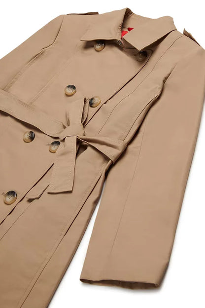 Technical Cotton Trench Coat