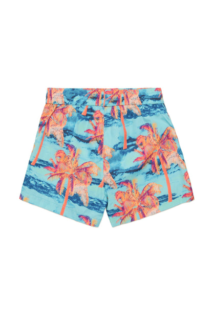 Palm Print Swim Shorts