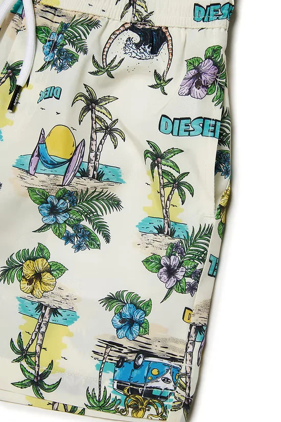 Hawaii Print Swimwear