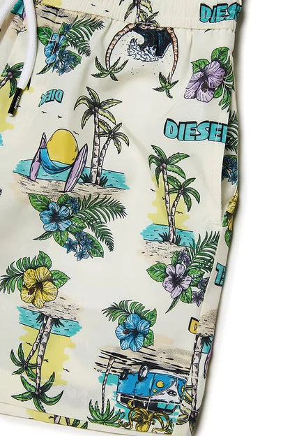 Hawaii Print Swimwear