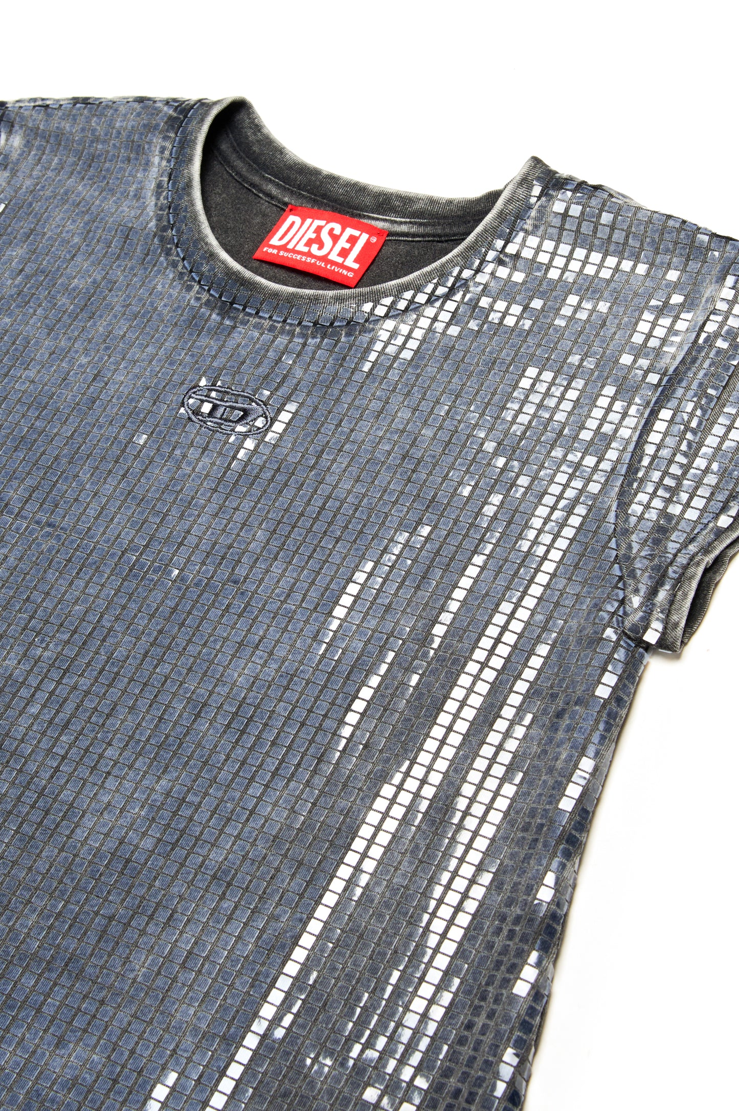 Sequin Oval D Logo Dress